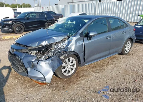 2021 Toyota Corolla Le из США, поврежденный, VIN 5YFEPMAE4MP180422